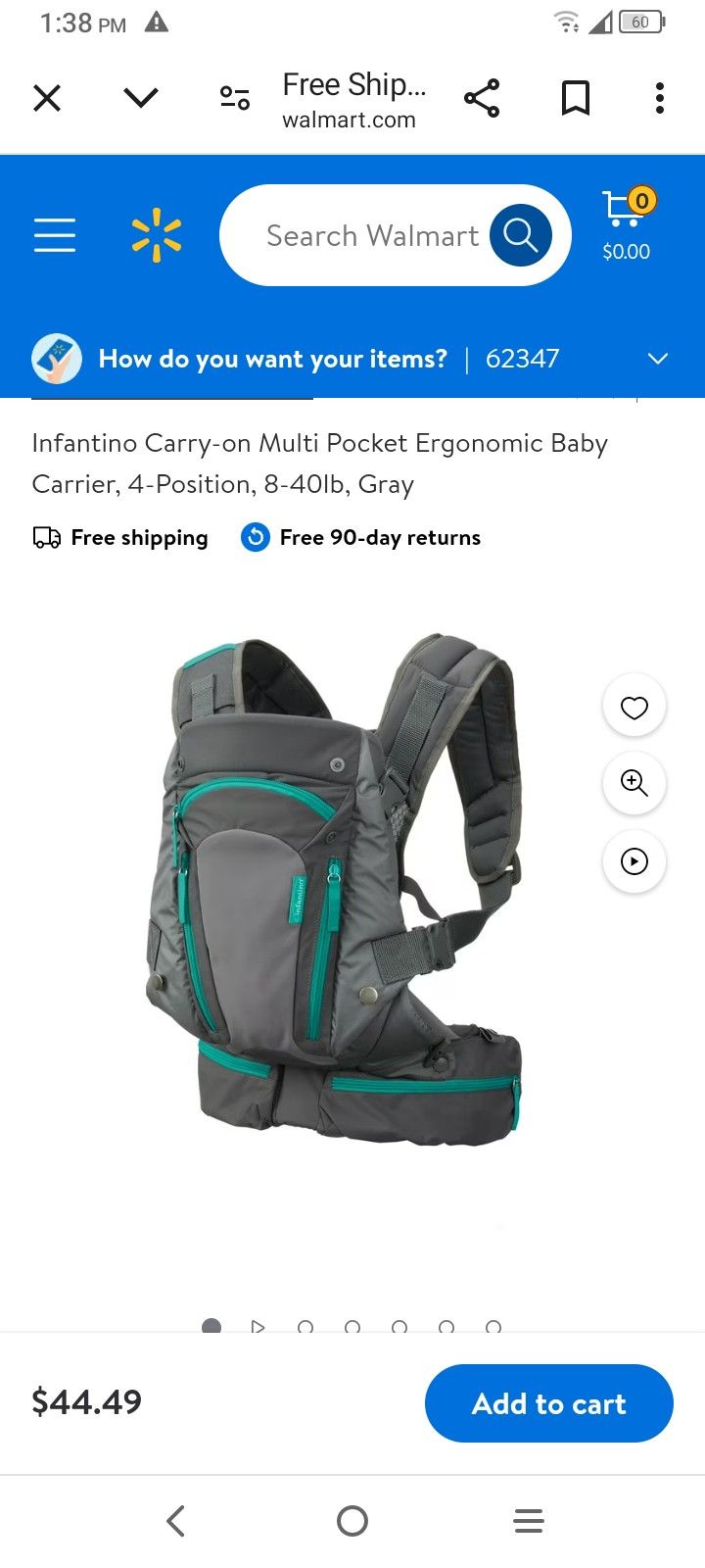 Infantino Baby Carrier