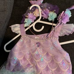 Mermaid Dress Size 7y 