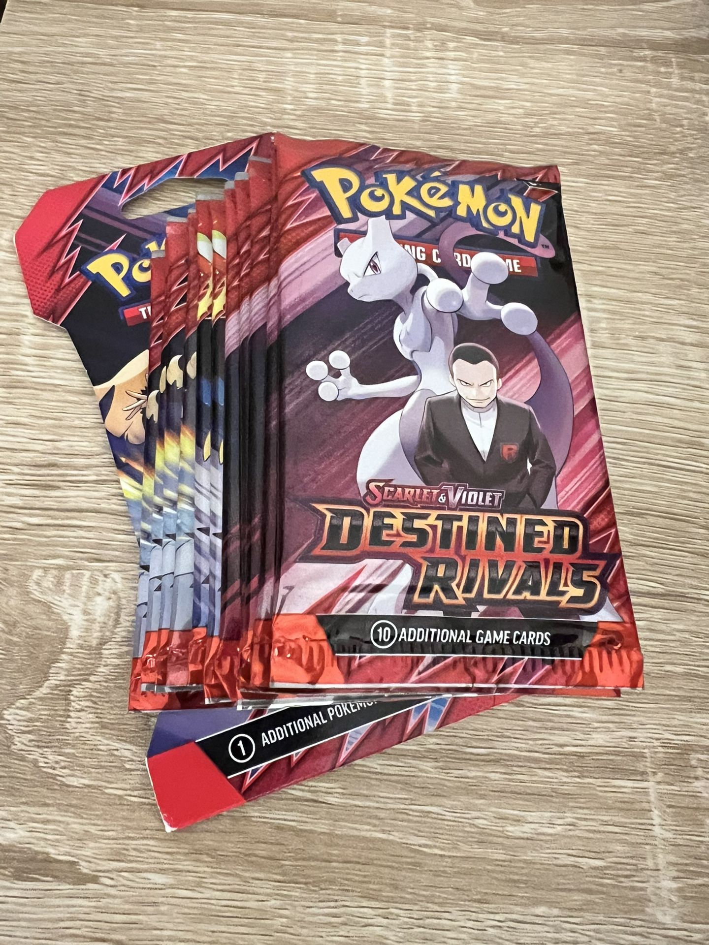 Pokemon Destined Rivals 12 Packs