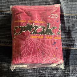 Pink! Spider Hoodie Size M