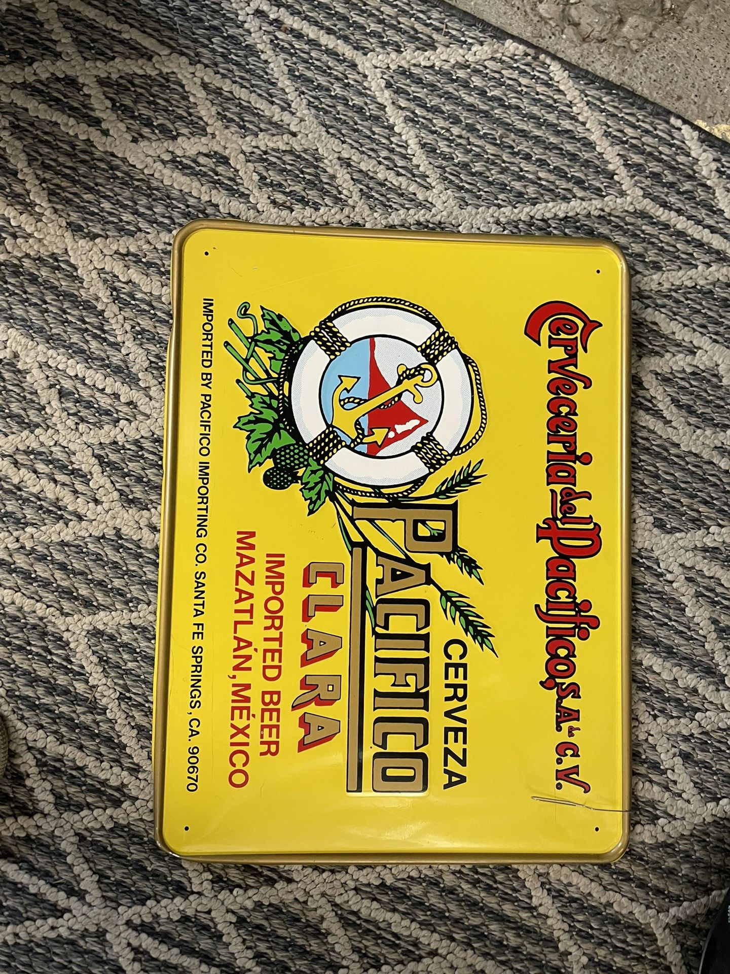 Pacifico Metal Sign