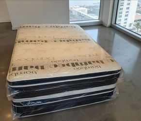 $199 Queen pillow top mattress only brand new free delivery same day
