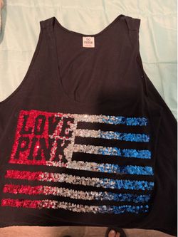 Ladies pink shirt medium