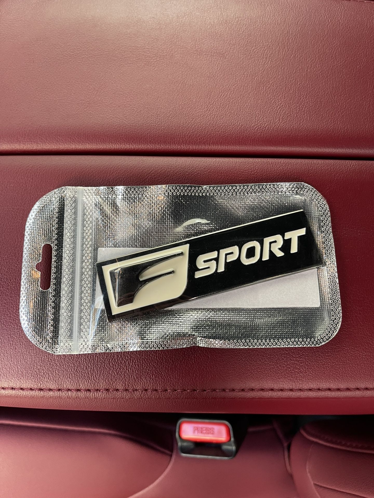 F Sport Badge