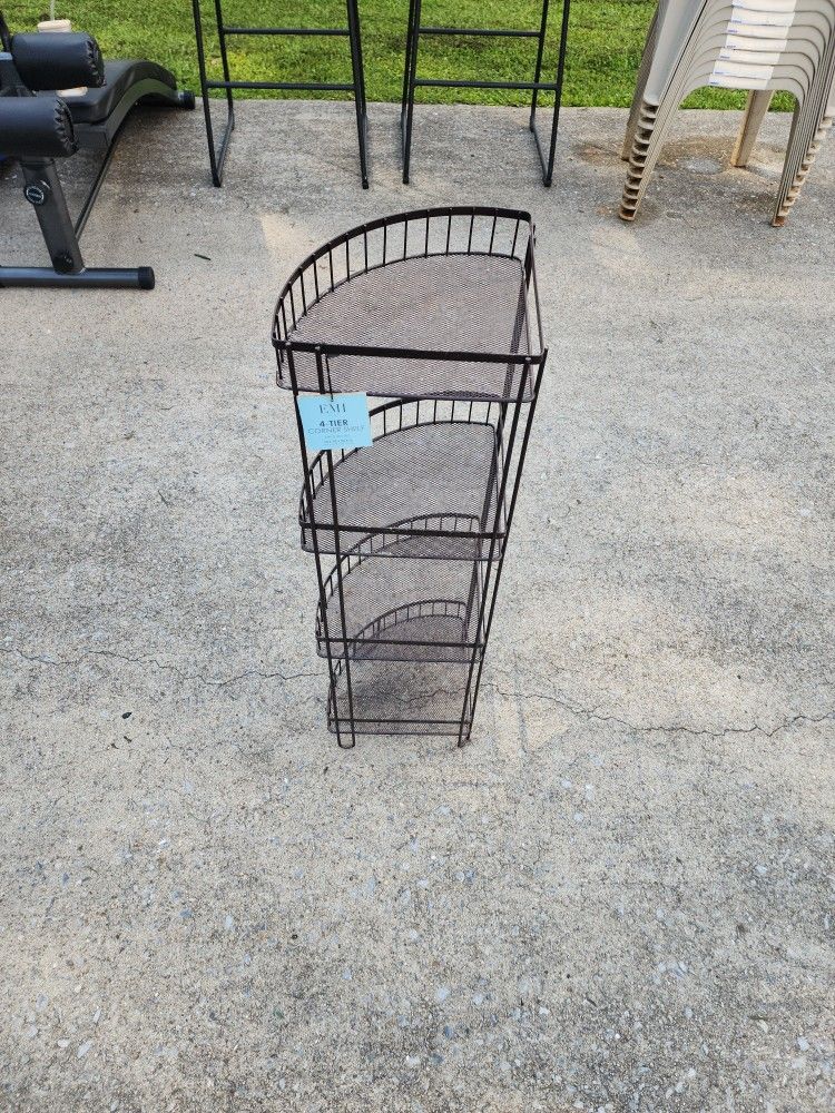 4 Tier Corner Shelf