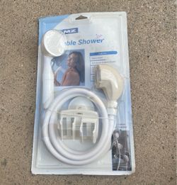 HOMZ Portable Shower Attachment for Bathtub Faucet – Vintage 1999 NIP Handheld Showerhead Kit