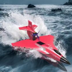 “Water, Land And Air Raptor” Semi-Aquatic Water Landing RC Plane