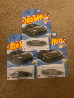 Hot wheels Ferrari sf90 grey