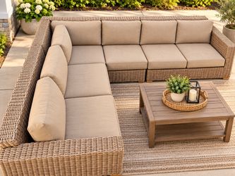 SUNBRELLA OUTDOOR SECTIONAL COUCH