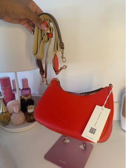 Tory Burch blood orange bag