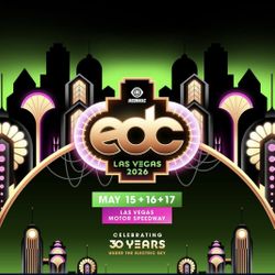 1 EDC VIP 3 DAY TICKET!! 