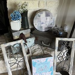 Rustic Candle Holders And More 