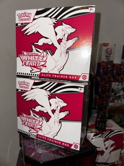 White Flare Pokemon Etb 