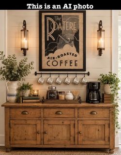 Burlap Coffee Bean Bag•Measurements in Photos