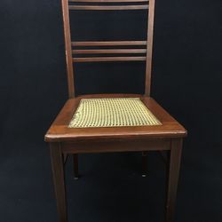 Antique cane chair