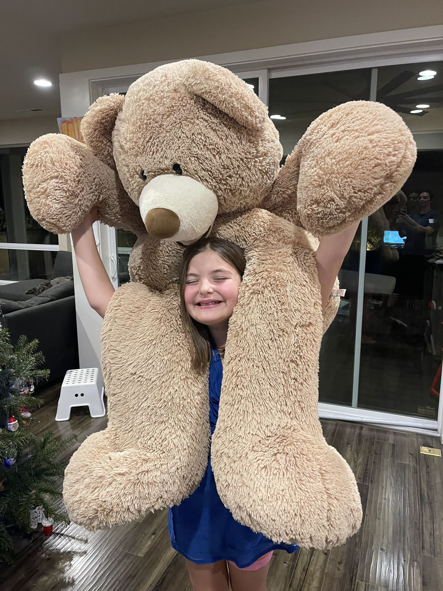 Giant teddy bear