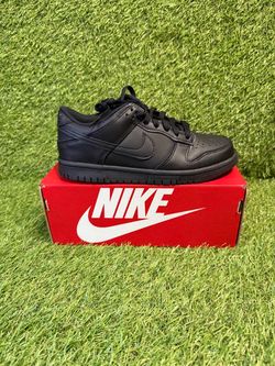 Size 5Y - Nike Dunk Low Triple Black