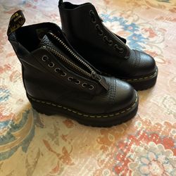 Doc Marten Sinclair Milled Nappa Leather Boots