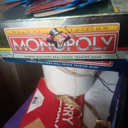 Deluxe Edition Monopoly, Monopoly Jr Candy Land,weird But True,chocolate Monopoly  And The Game Of Life Quarter Lifw Crisis 