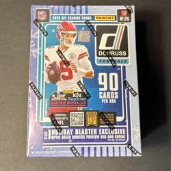 2025 Panini Don Russ Football Holiday Blaster Box