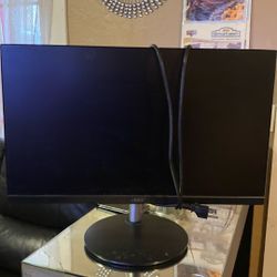 2x Acer XF243Y 23.8' 1080p 144hz Monitors 