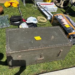 1949 Metal Military Trunk