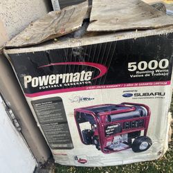 Powermate Subaru Generator 