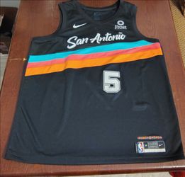 Nike NBA San Antonio Spurs Dejounte Murray #5 Swingman Jersey 56 xxl