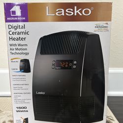 Lasko Portable Digital Ceramic Heater 