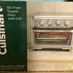 Brand New Cuisinart Airfryer Toaster Oven with Grill, Stainless 