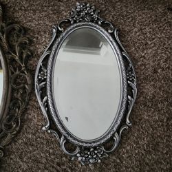 Antique Stainless Silver Mirror 
