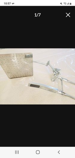 10 " Shower Head With Hand wond