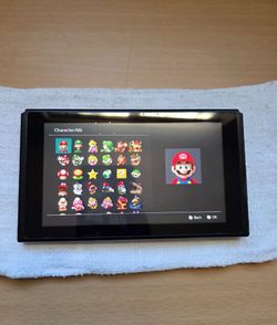 Nintendo Switch V1 (Tablet Only) Clearback, Fair working condition.
