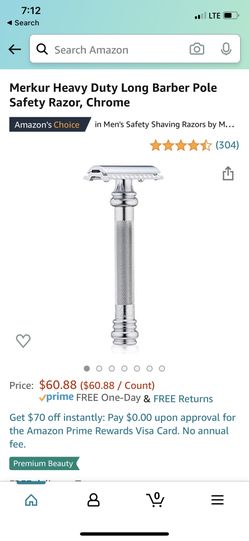 Men’s Shaving Razors Merkur made In Germany