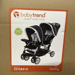 Baby Trend Sit N’ Stand Double Stroller (stormy)