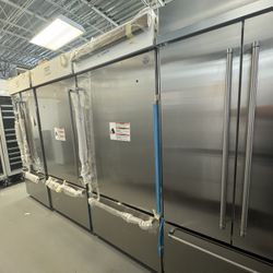  🔥 New Kitchenaid 72” Refrigerator Bottom Freezer!