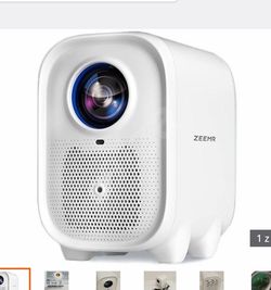ZEEMR Q1 Pro Mini Projector – 1080P Full HD, 800 ANSI Lumens, Netflix Supported