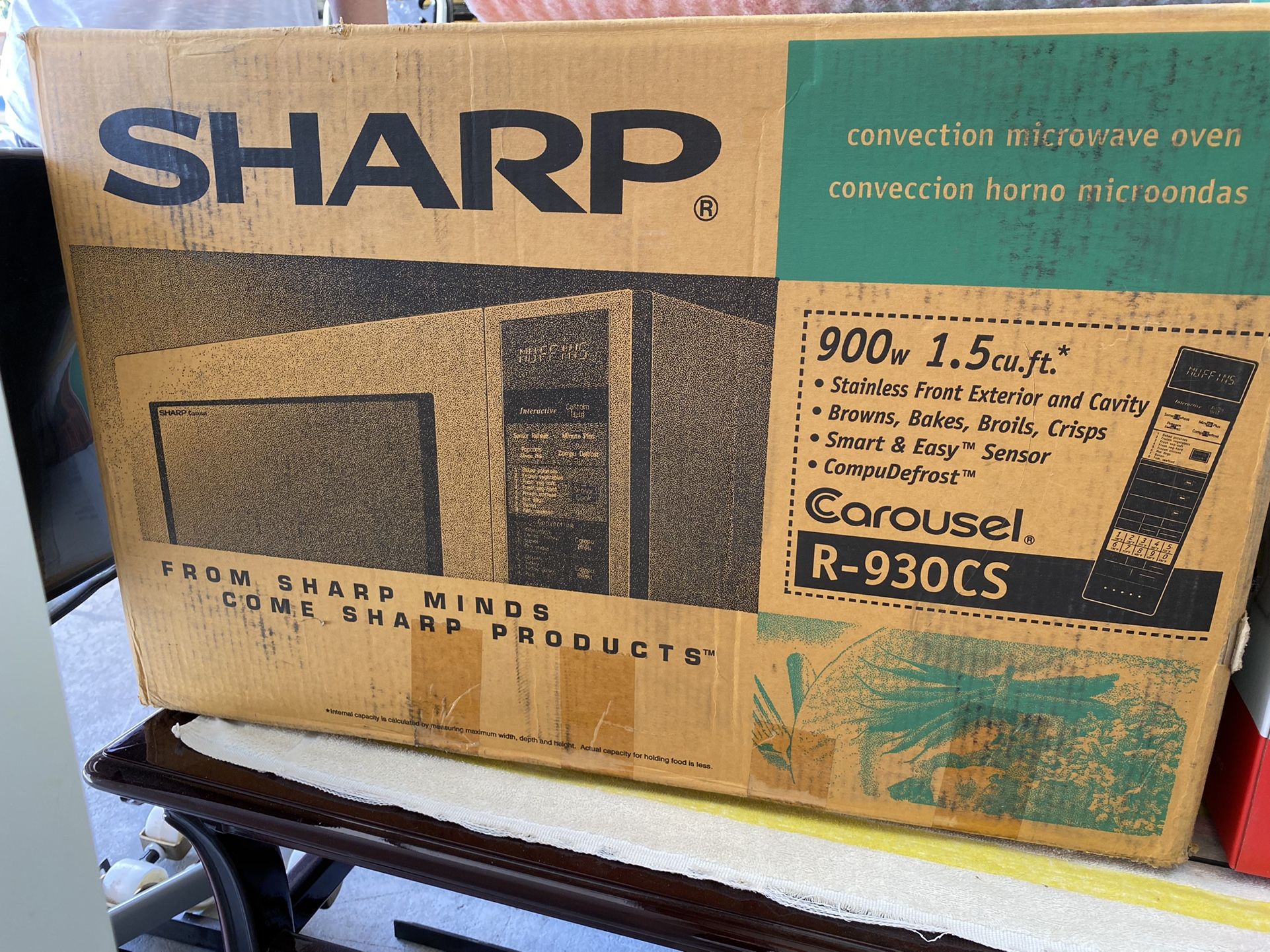 Sharp R-930cs Convection microwave Oven
