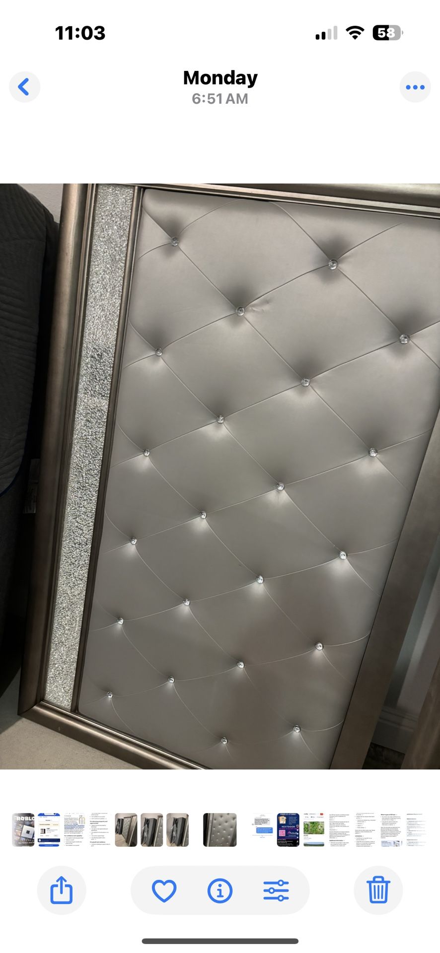 Queen Bed With Mattress