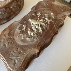 Incolay Stone Jewelry Box