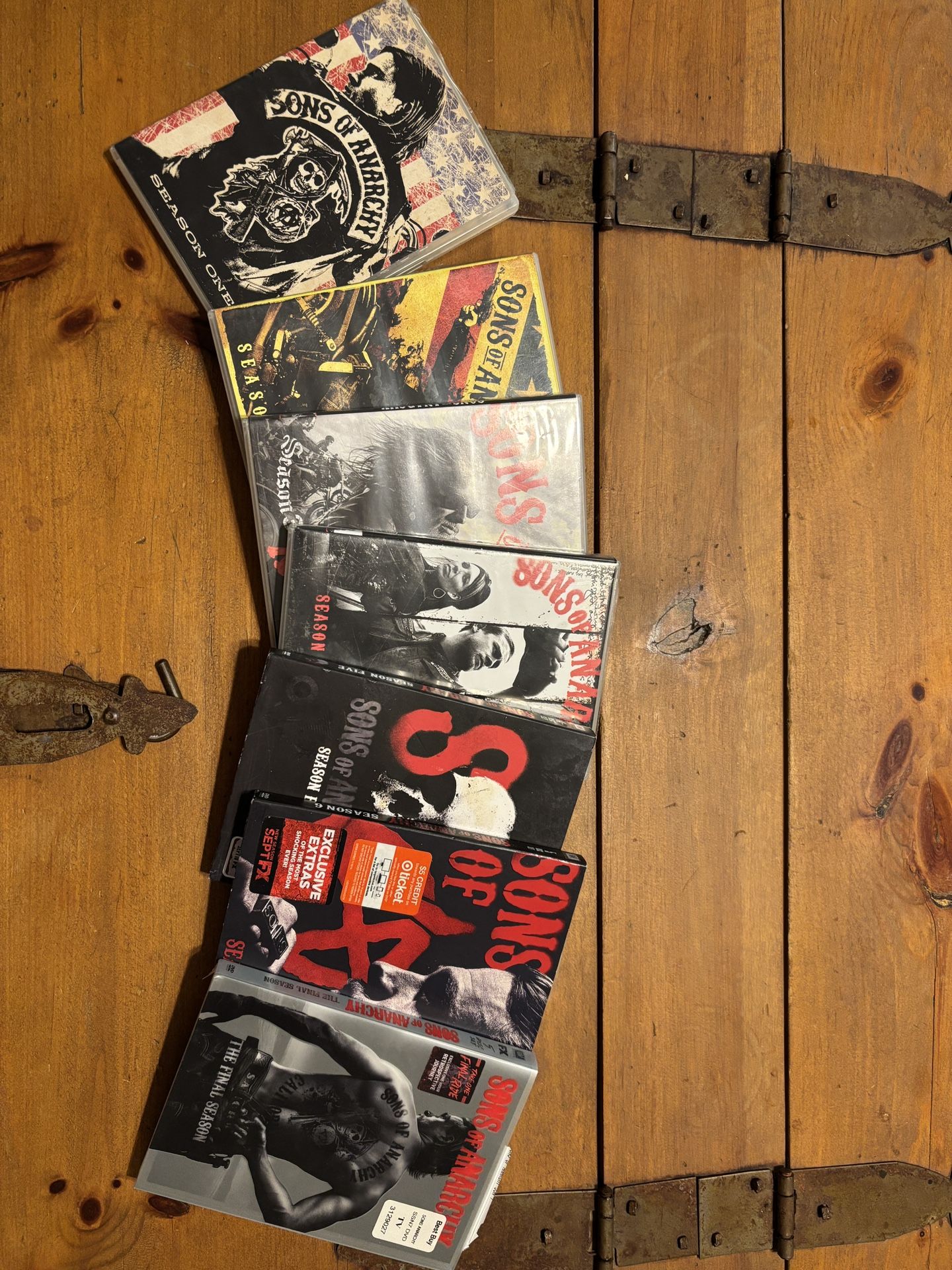 Sons Of Anarchy DVD Season 1-7