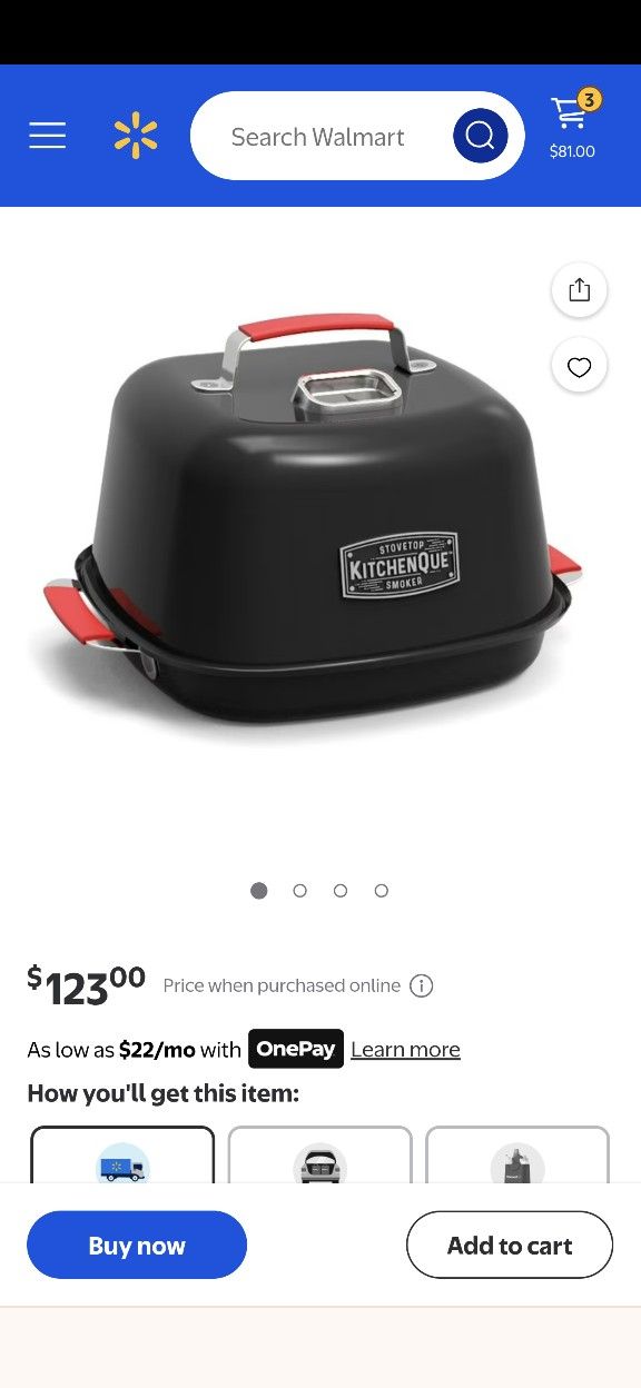 Stove Top Smoker New