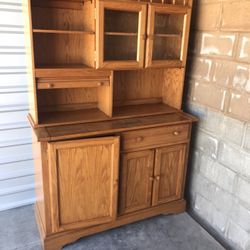 Vintage Wooden Hutch