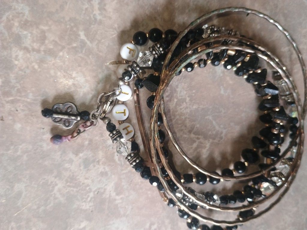 Religious Bracelet Set