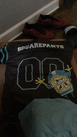 SpongeBob SquarePants #00 Football Jersey
