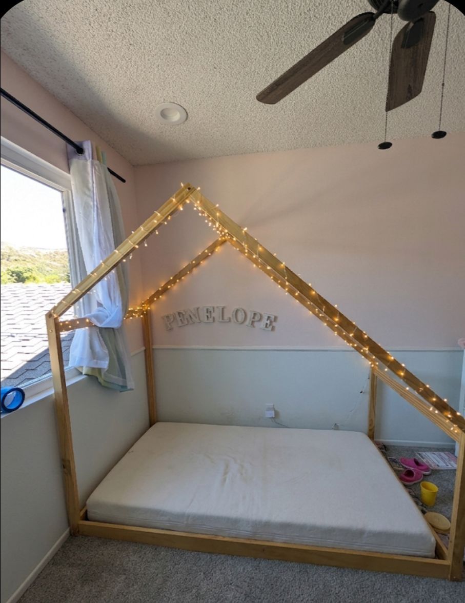 Bed Frame Twin Wood