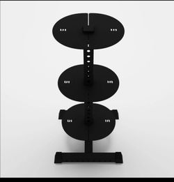 Alpha KB | Vertical Kettlebell Storage Rack