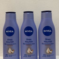 Nivea Shea Nourish with Deep Nourishing Serum & Shea Butter Body Lotion- 8.4 Fl Oz