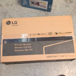 24" Class Full HD IPS Dual HDMI LED Monitor