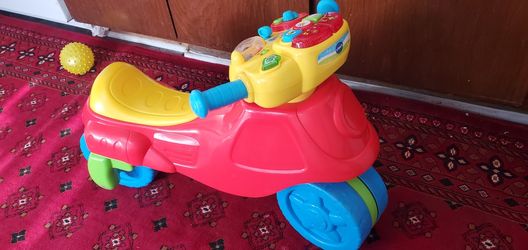 Vtech 2 In 1 Lean And Zoom Motor Bike
